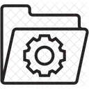 Dossier Parametres Options Icône