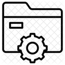Parametres De Dossier Configuration De Dossier Parametres De Classeur Icône