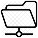 Dossier Partage Dossier Reseau Partage De Dossiers Icône