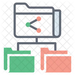 Dossier partagé  Icône
