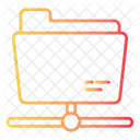 Reseau De Dossiers Dossier Document Icône