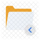 Dossier Arriere Arriere Icones Icon