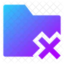 Dossier Supprimer Icon