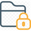 Dossier De Verrouillage Interface Utilisateur Ui Icône