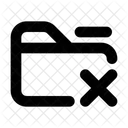 Dossier x  Icône