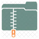 Dossier Zip Dossier Zip Icône