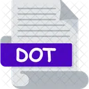 Dot Dot File Dot Format Icon