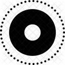 Dot Circle Dot Circle Icône