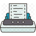 Dot Matrix Printer Icon
