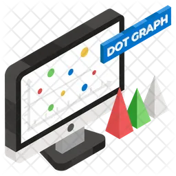 Dot Graph  Icon