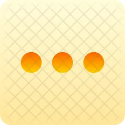 Dots-horizontal  Icon