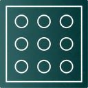 Dots Per Inch Dots Dpi Icon