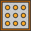 Dots Per Inch Dots Dpi Icon