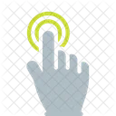 Double Tap Finger Icon