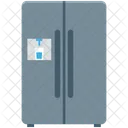 Double Door Fridge Icon