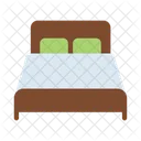 Double Bed Rest Icon