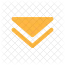 Double Alt Arrow Down Down Right Icon