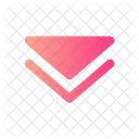 Double Alt Arrow Down Down Right Icon