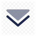Double Alt Arrow Down Down Right Icon
