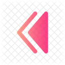 Double Alt Arrow Left Icon