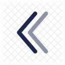 Double Alt Arrow Left Arrows Left Icon