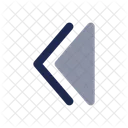 Double Alt Arrow Left Arrows Left Icon