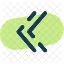 Double Alt Arrow Left Arrows Left Icon