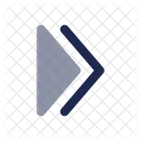 Double Alt Arrow Right Arrow Right Icon