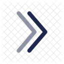 Double Alt Arrow Right Arrow Right Icon