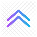 Double Alt Arrow Up Arrows Orientation Icon
