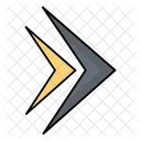 Double Arrow Icon Icon