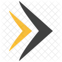 Double Arrow Next Arrow Icon