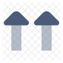 Double Arrow Up Icon