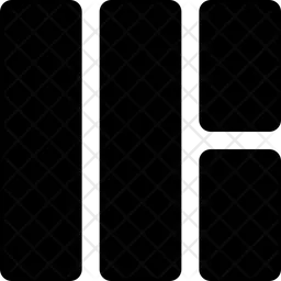 Double Bar Left  Icon