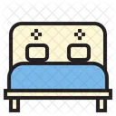Double Bed Bed Relax Icon