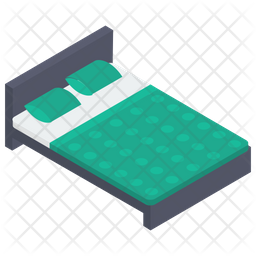 Double Bed Icon