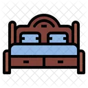 Ibed Bedroom Double Bed Icon