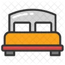 Iron Wooden Bed Icon