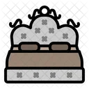 Double Bed Bed Decoration Icon