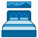 Double Bed  Symbol