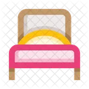 Double Bed Rest Sleep Icon