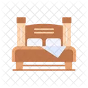 Double Bed Bed Bedroom Icon