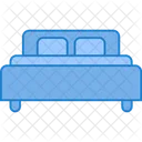 Double Bed Bed Furniture Icon