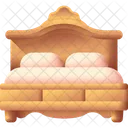 Double Bed Bed Furniture Icon