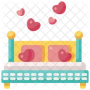Double Bed Bed Married Icon