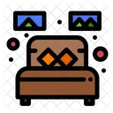 Double Bed  Icon