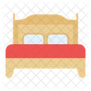 Hotel Holiday Bed Icon