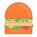 Double Burger Icon