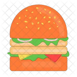 Double Burger  Icon