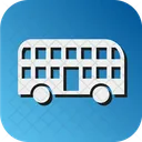 Double Decker Public Transport London Bus Icon
